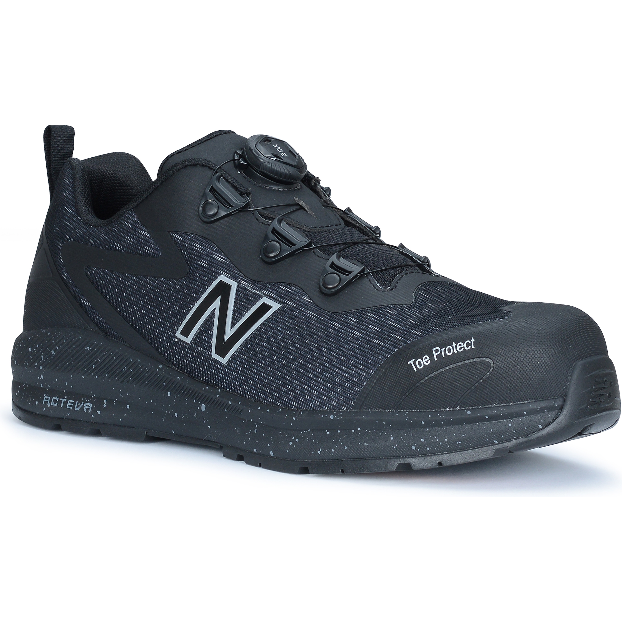 New Balance Logic BOA Safety Shoes S1 PL SR FO HRO Black/orange