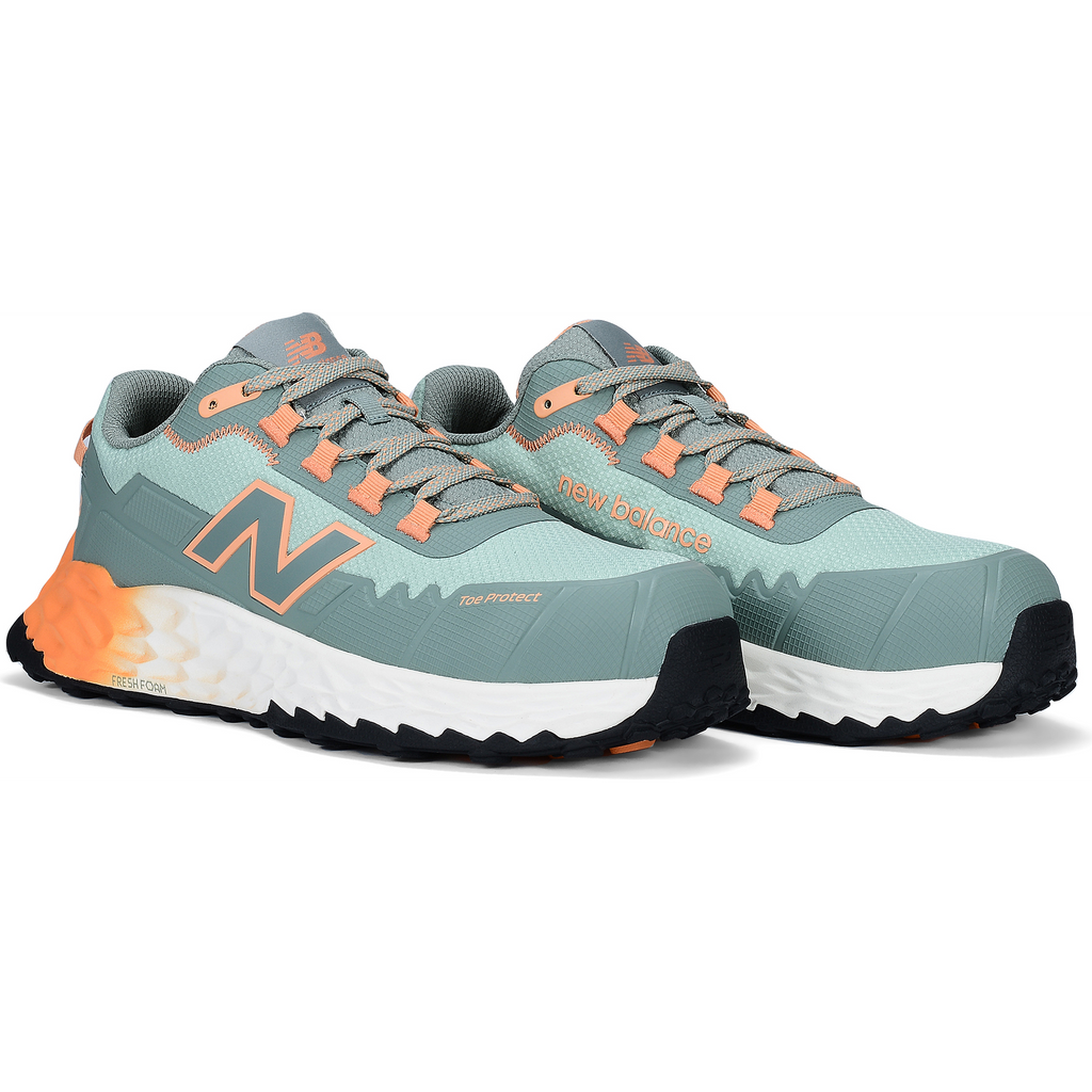 New Balance Cremorne Womens Safety shoes S3 L, aqua / pumpkin (5)