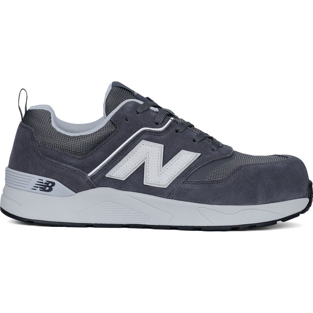 New Balance Elite Lite Mens Safety Shoes S1 PL HRO FO SC SR Grey/white (2)