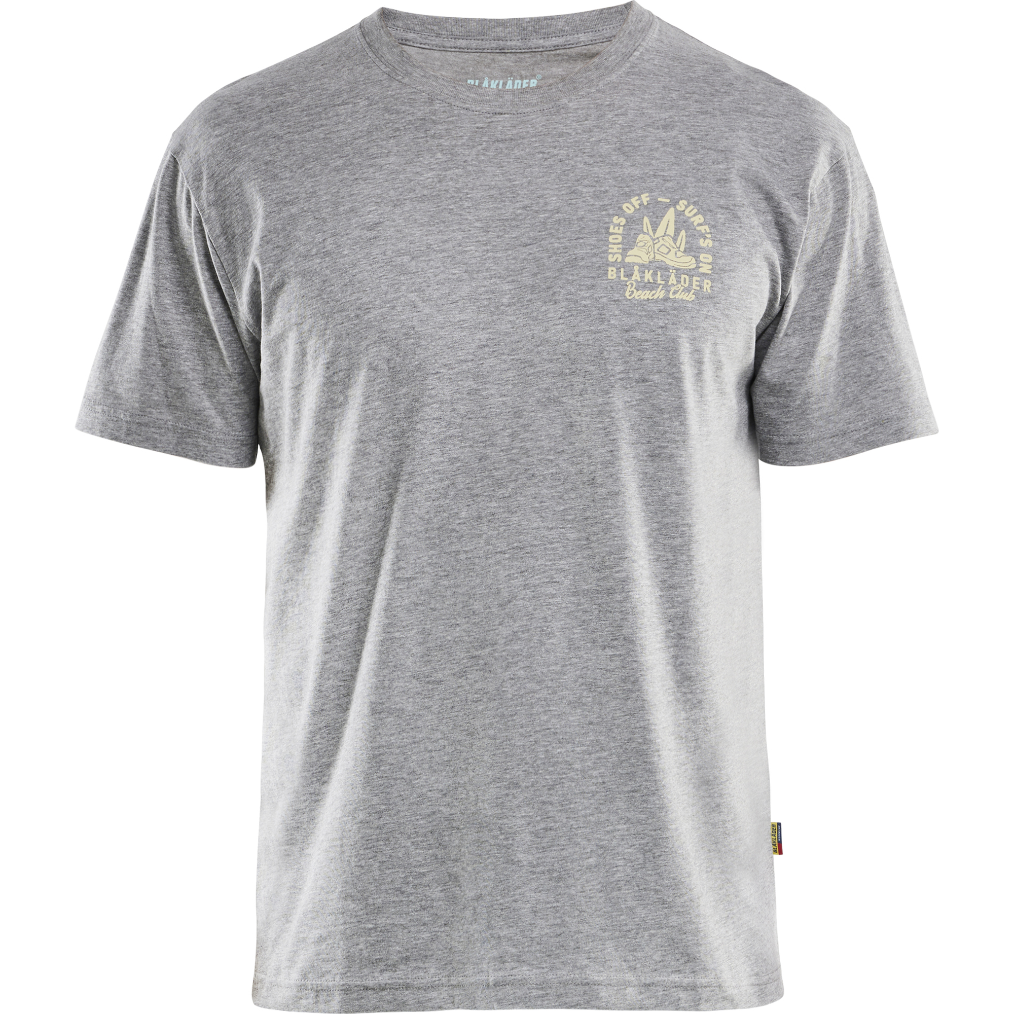 Blaklader Blaklader Beach Club T-Shirt, Grey Melange