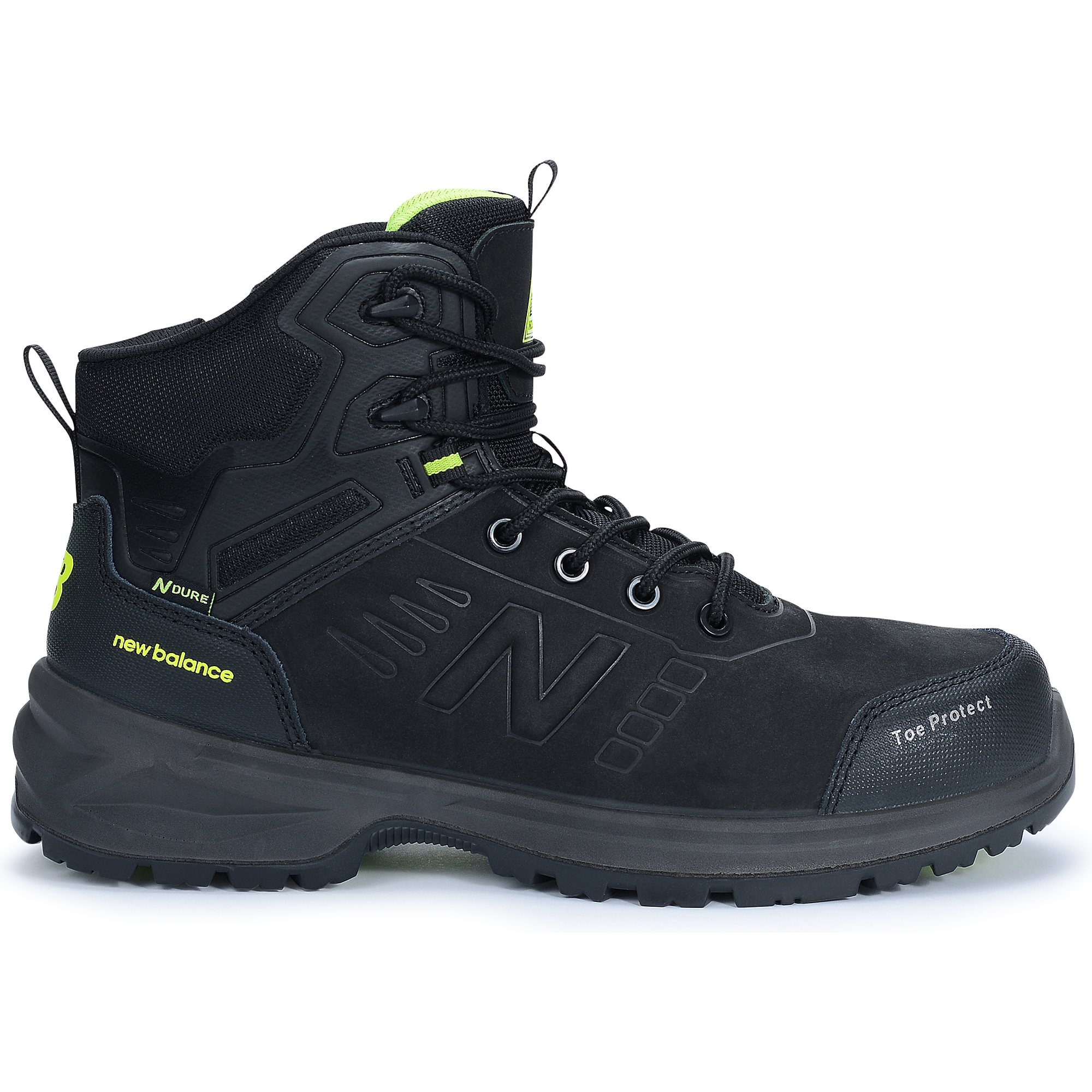 New Balance Calibre Safety Boots S3L FO HRO SR SC Black Width 2E (2)