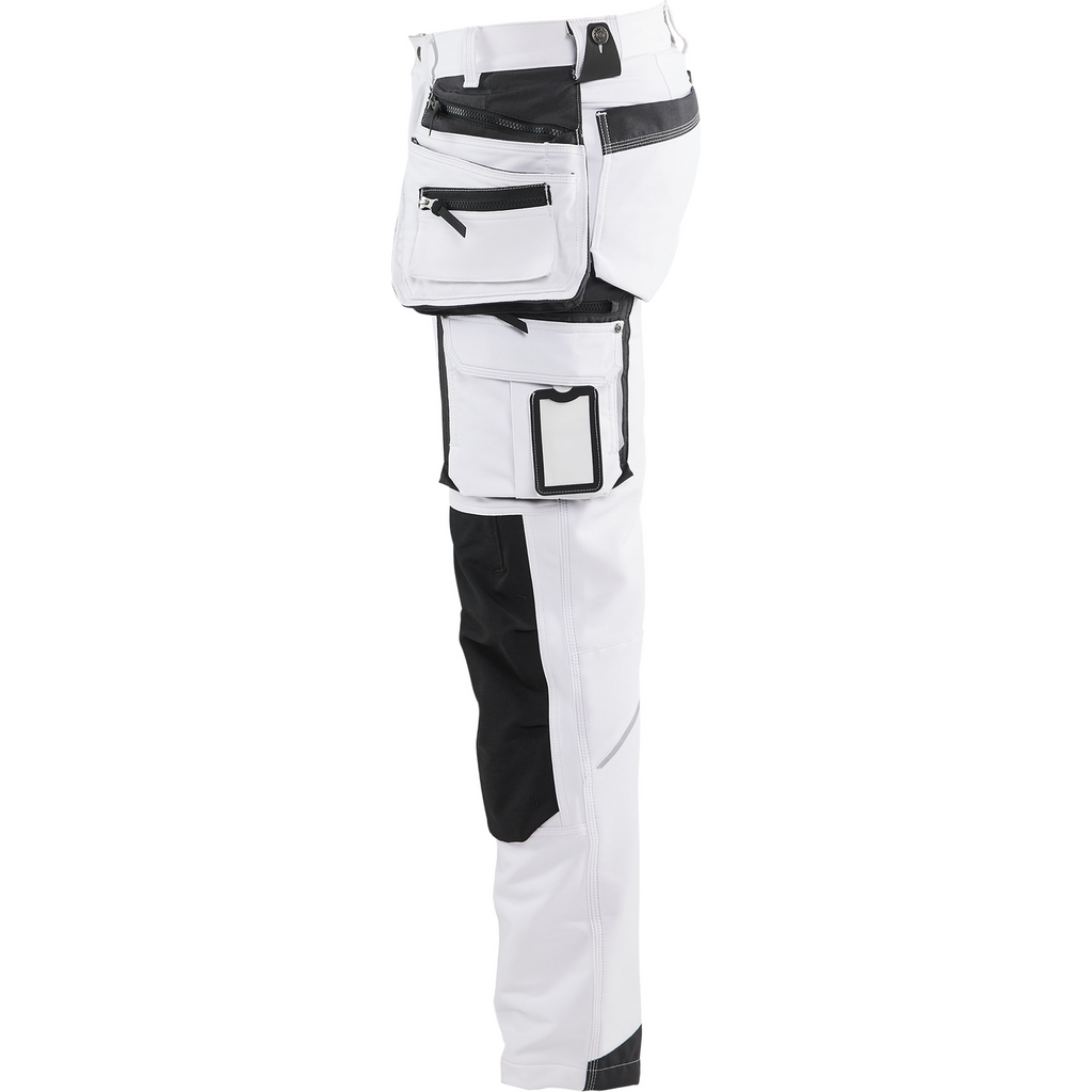 Blaklader 4-Way Stretch Painter Trousers, White/Dark Grey (2)