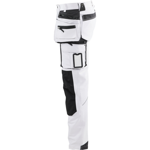 Blaklader 4-Way Stretch Painter Trousers, White/Dark Grey (2)