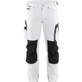 Blaklader 4-Way Stretch Painter Trousers, White/Dark Grey