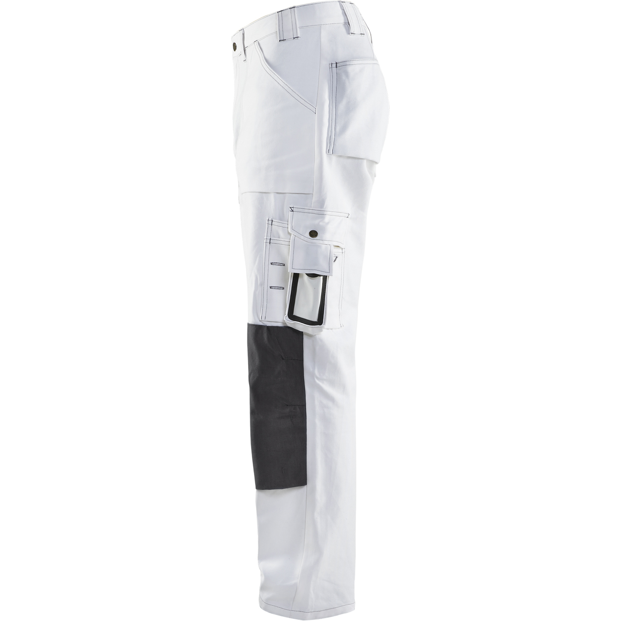 Blaklader Painter Work Trousers, White/Dark Grey (3)