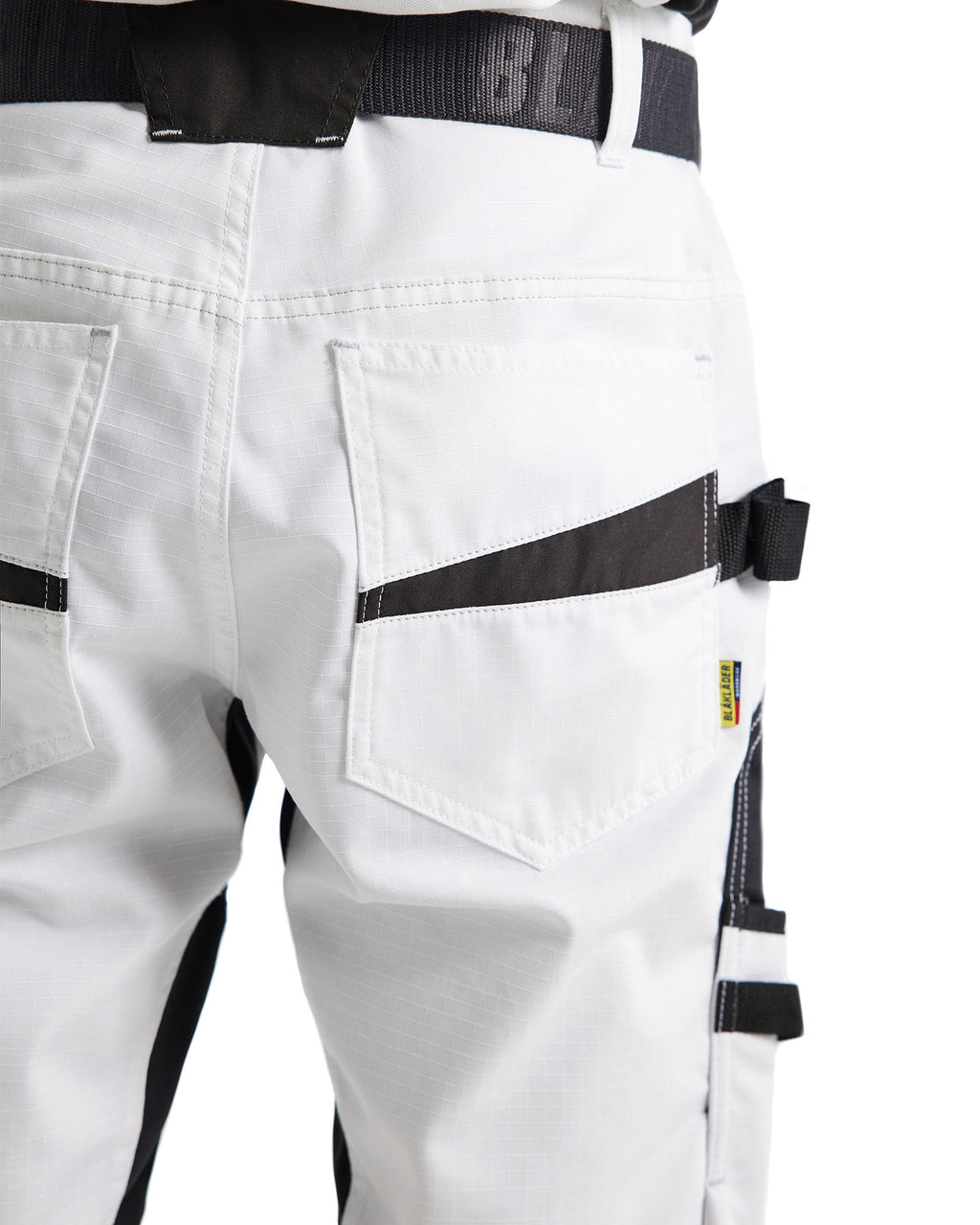 Blaklader Stretch Painter Shorts, White/Dark Grey (7)