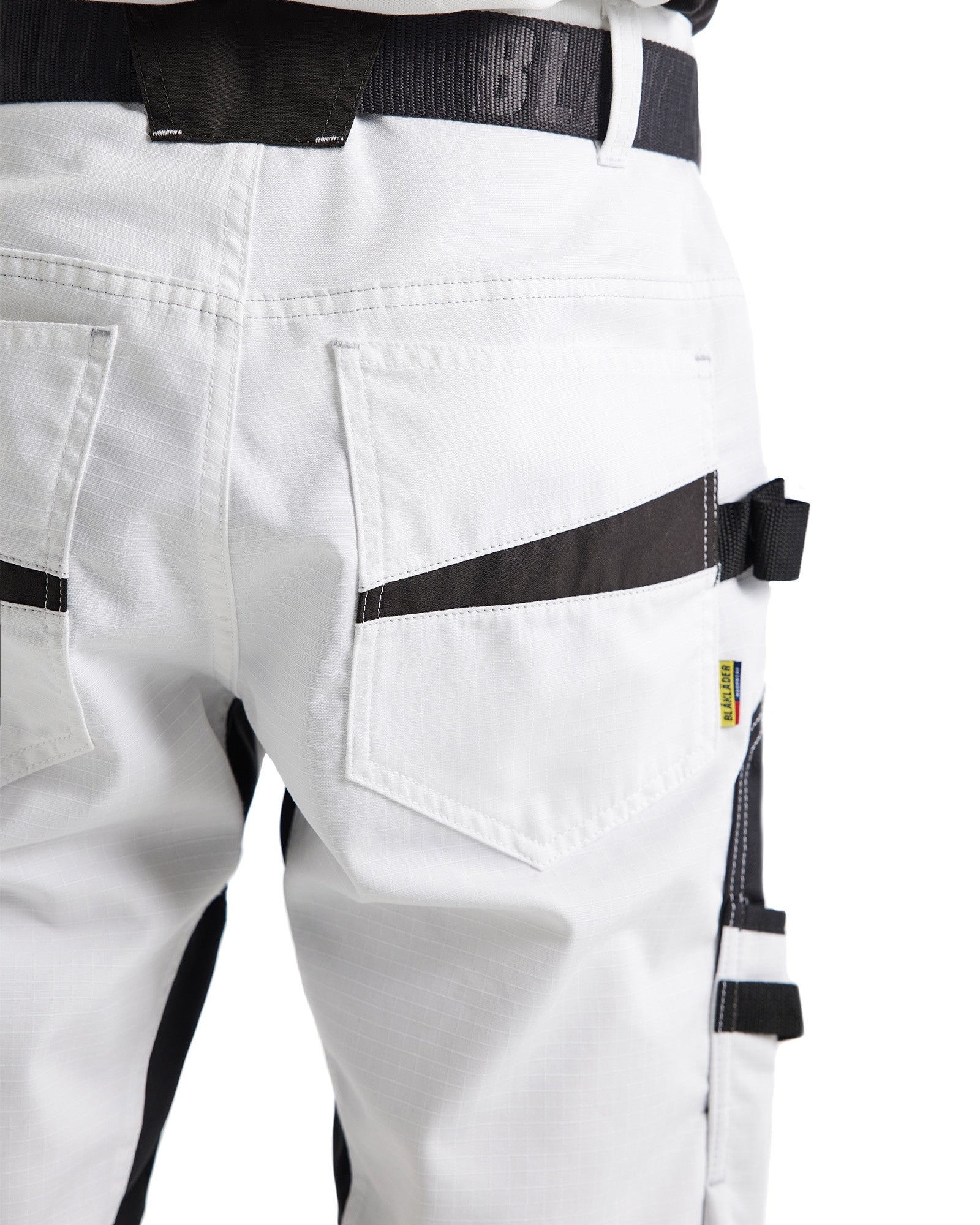 Blaklader Stretch Painter Shorts, White/Dark Grey (7)