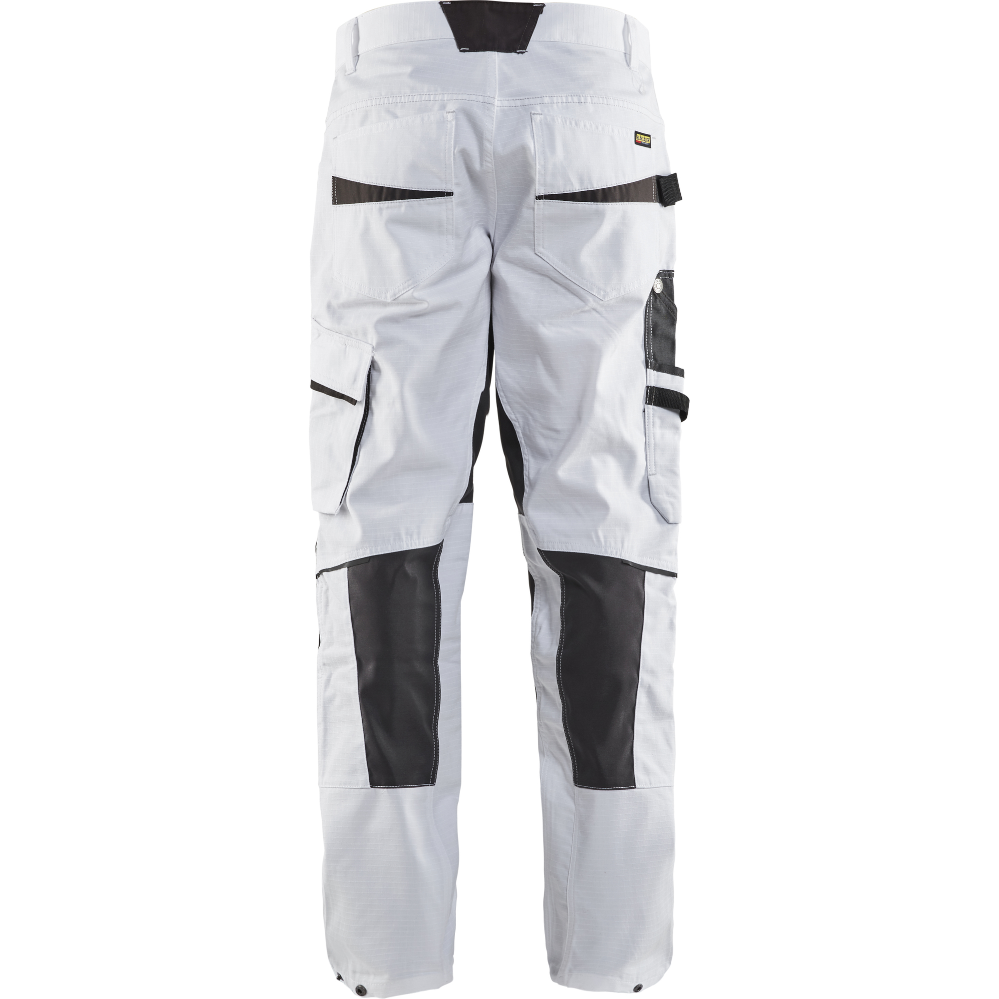 Blaklader Stretch Painters Trousers, White/Dark Grey (4)