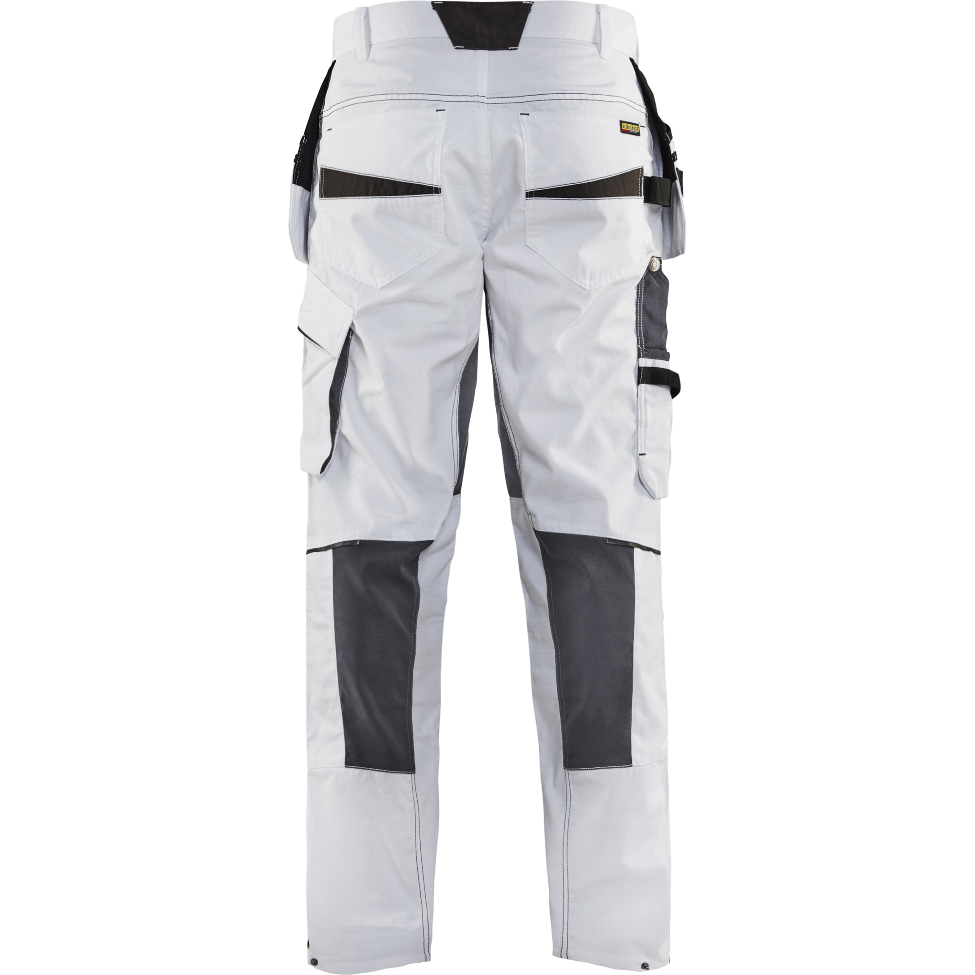 Blaklader Stretch Painters Trousers, White/Dark Grey (4)