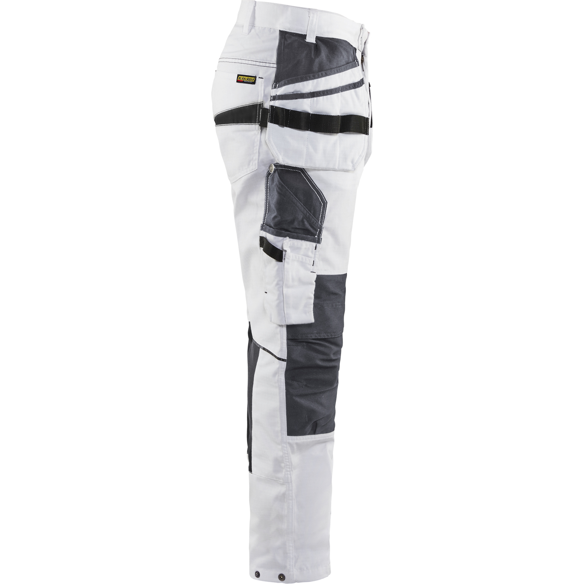 Blaklader Stretch Painters Trousers, White/Dark Grey (2)