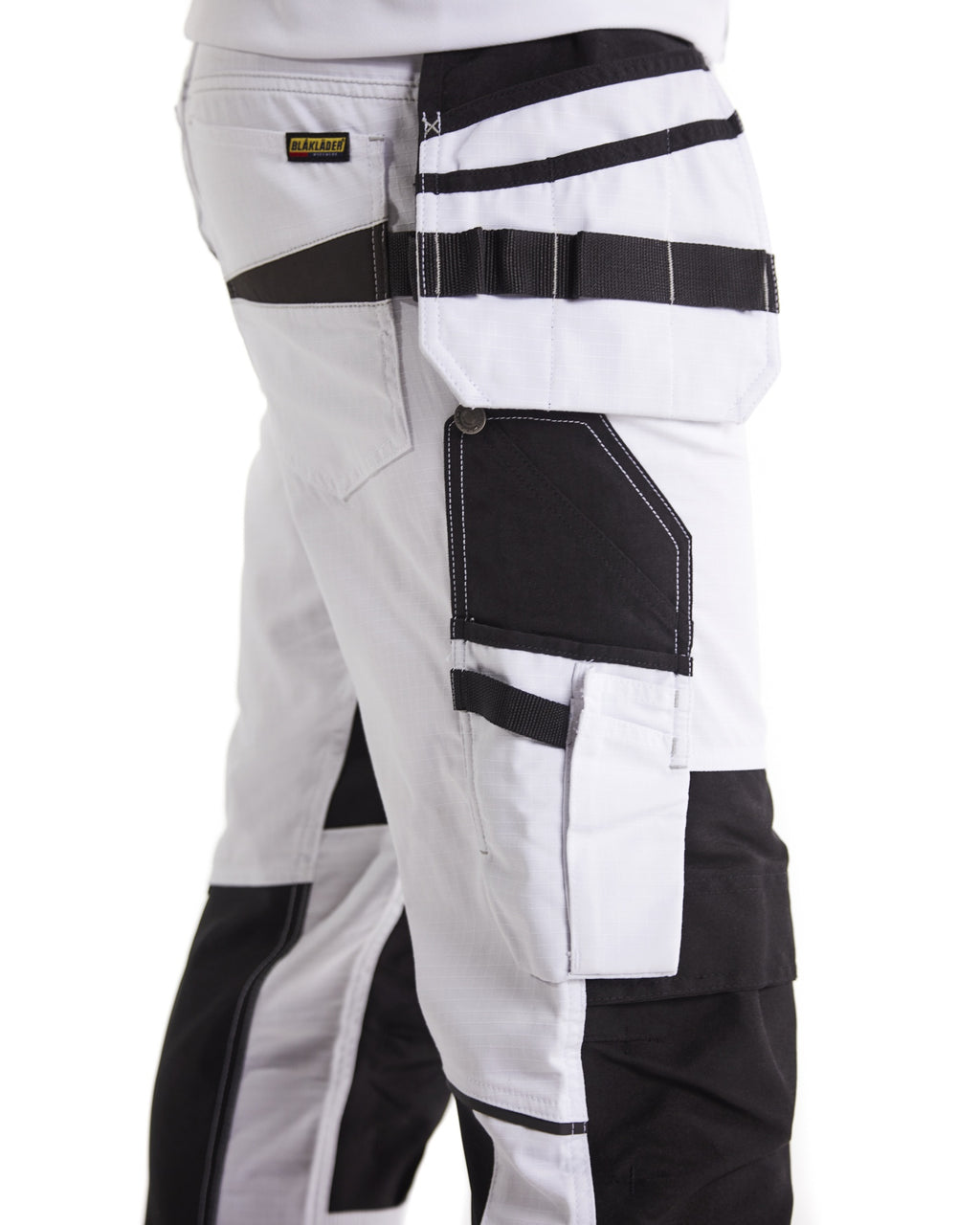 Blaklader Stretch Painters Trousers, White/Dark Grey (6)