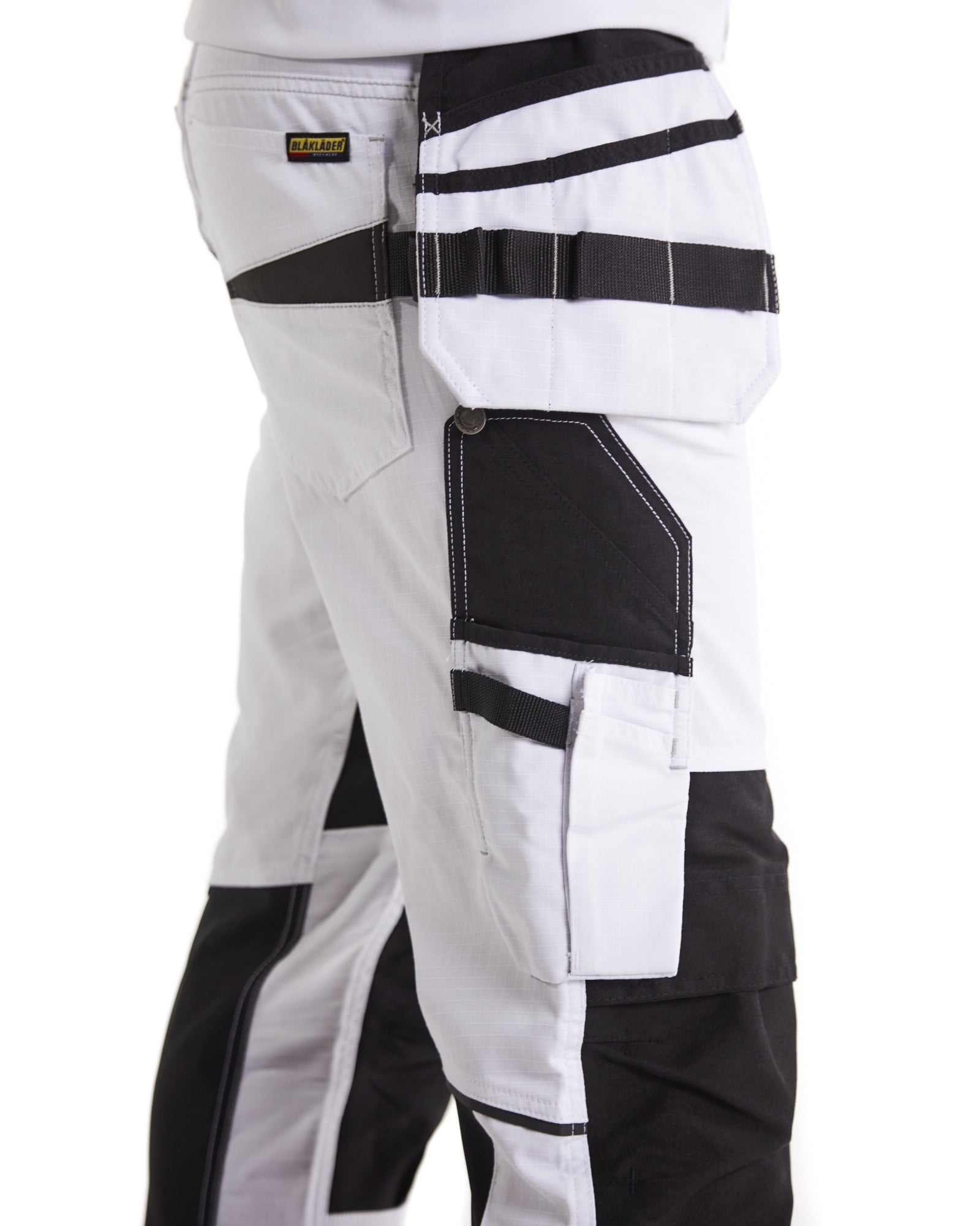 Blaklader Stretch Painters Trousers, White/Dark Grey (6)