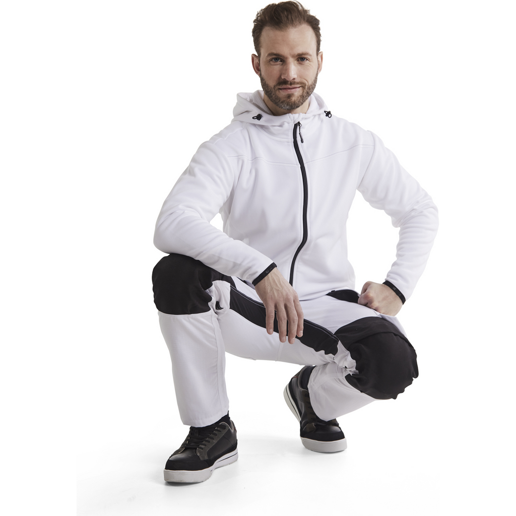 Blaklader Stretch Painters Trousers, White/Dark Grey (8)