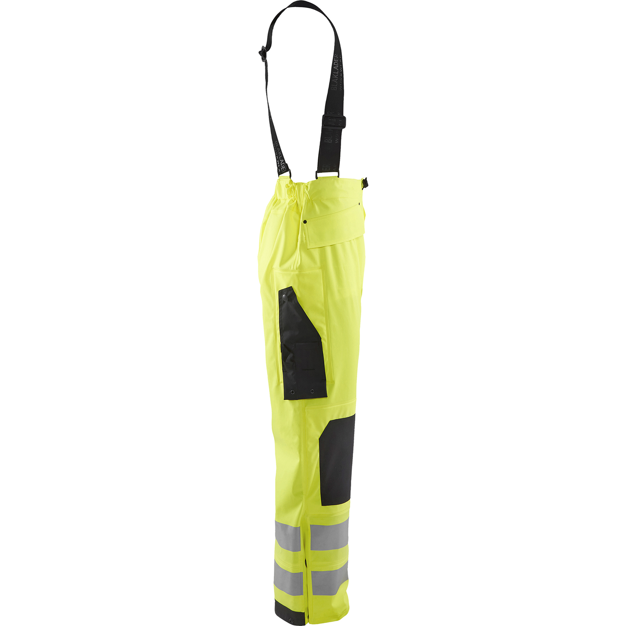 Blaklader Rain Trousers, Yellow (2)