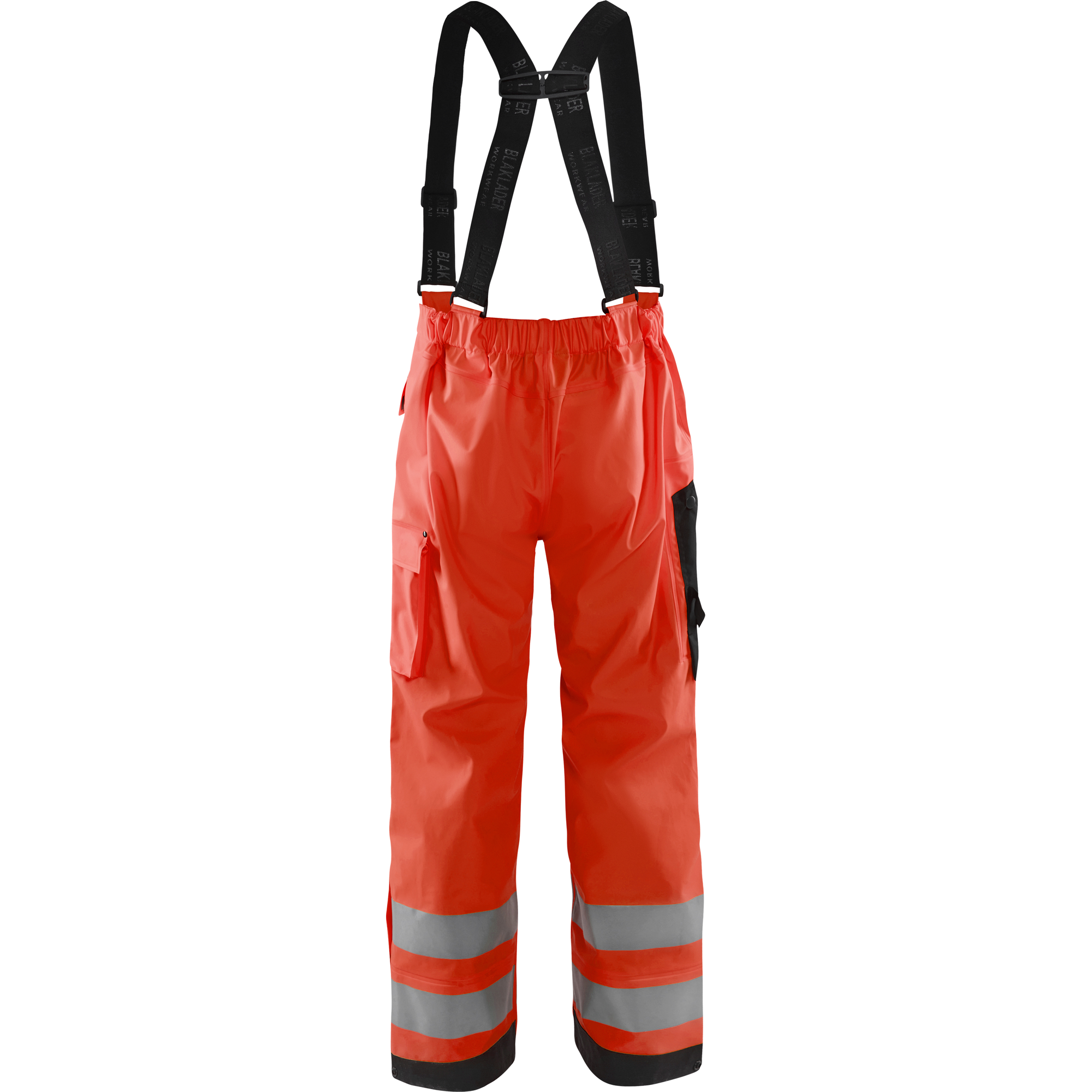 Blaklader Rain Trousers, Red (4)