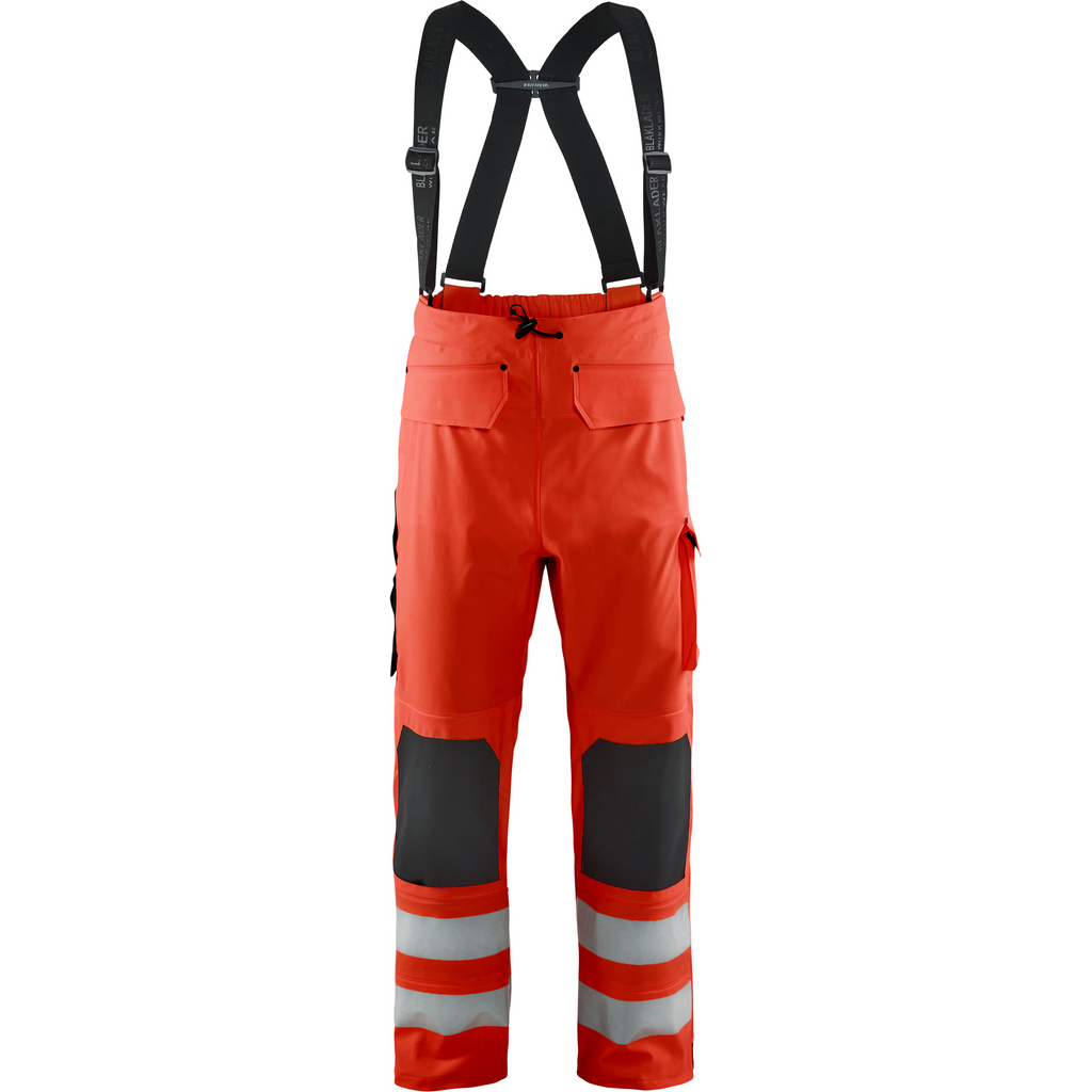 Blaklader Rain Trousers, Red