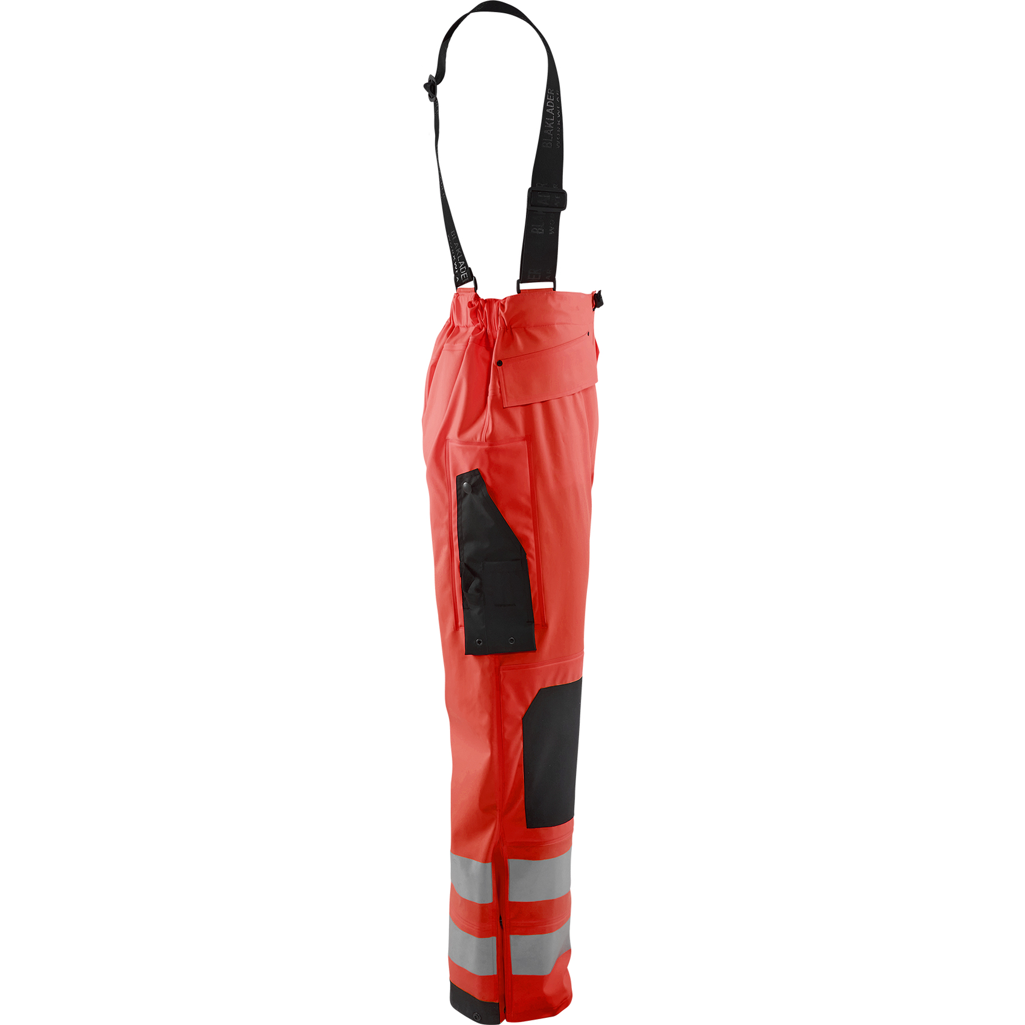 Blaklader Rain Trousers, Red (2)