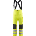 Blaklader High Vis Rain Trousers, Yellow