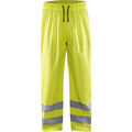 Blaklader High Vis Rain Trousers, Yellow