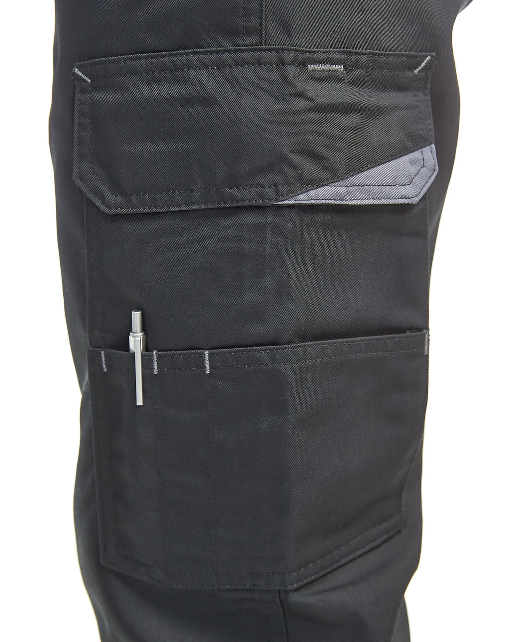 Blaklader Industry Work Trousers, Black/Grey (5)