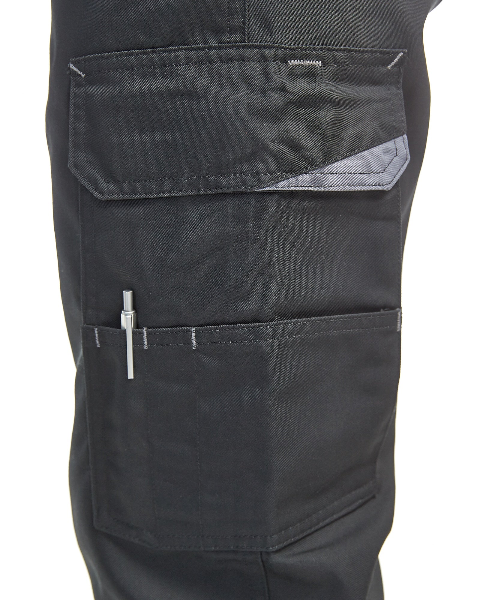 Blaklader Industry Work Trousers, Black/Grey (5)