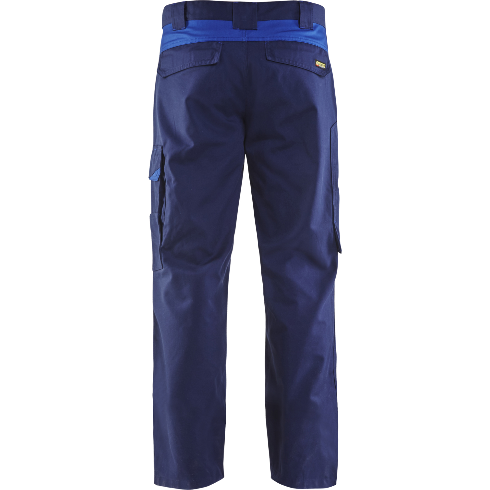 Blaklader Industry Work Trousers, Navy Blue/Royal Blue (4)