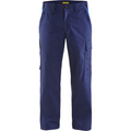 Blaklader Industry Work Trousers, Navy Blue/Royal Blue