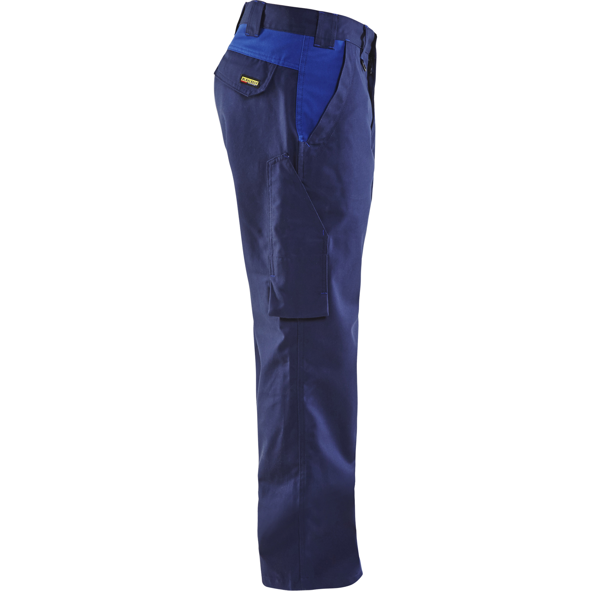Blaklader Industry Work Trousers, Navy Blue/Royal Blue (2)