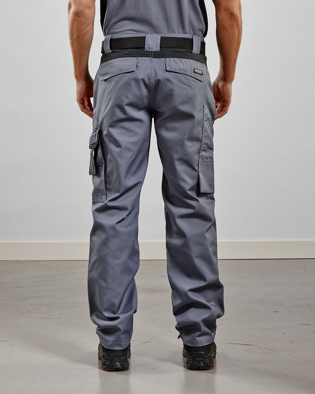 Blaklader Industry Work Trousers, Grey/Black (5)