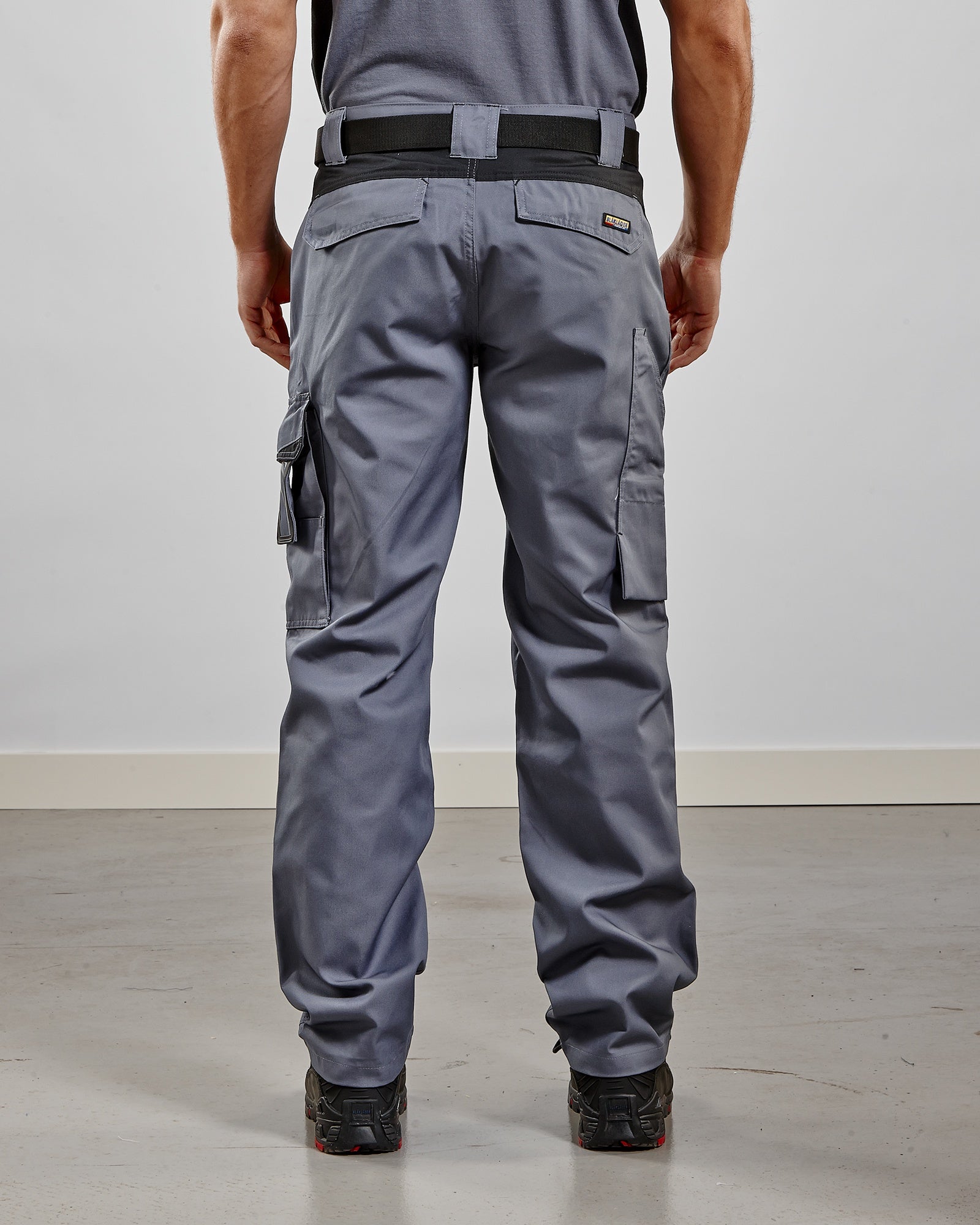 Blaklader Industry Work Trousers, Grey/Black (5)