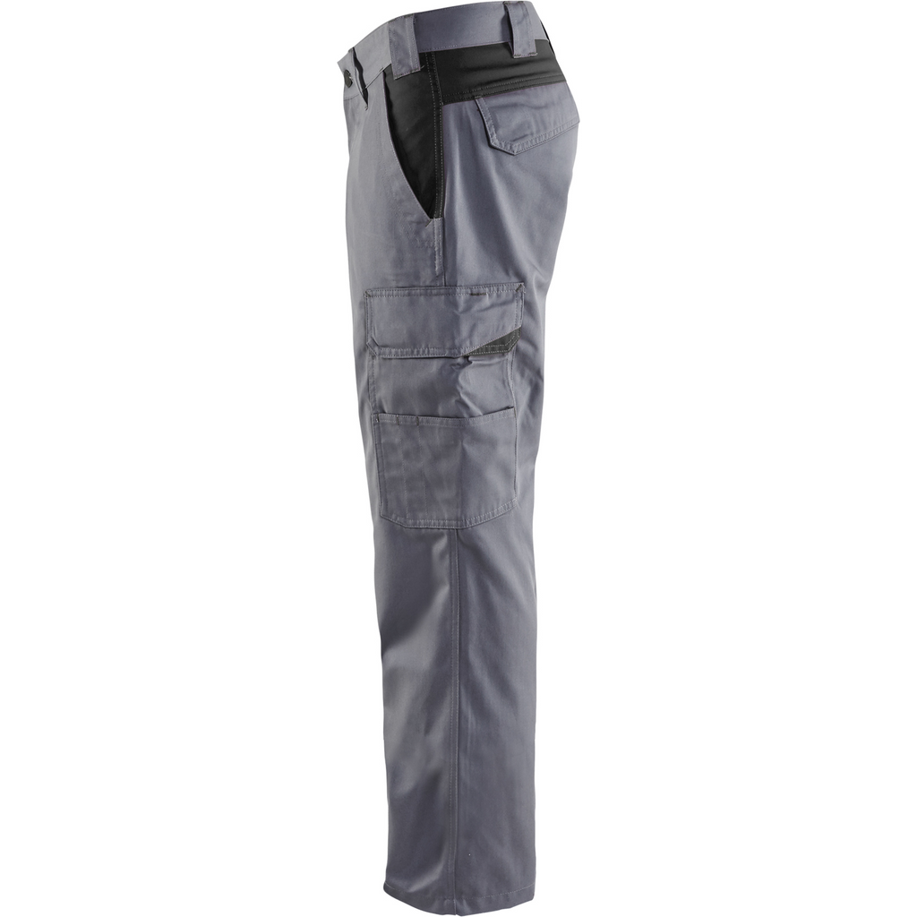 Blaklader Industry Work Trousers, Grey/Black (3)