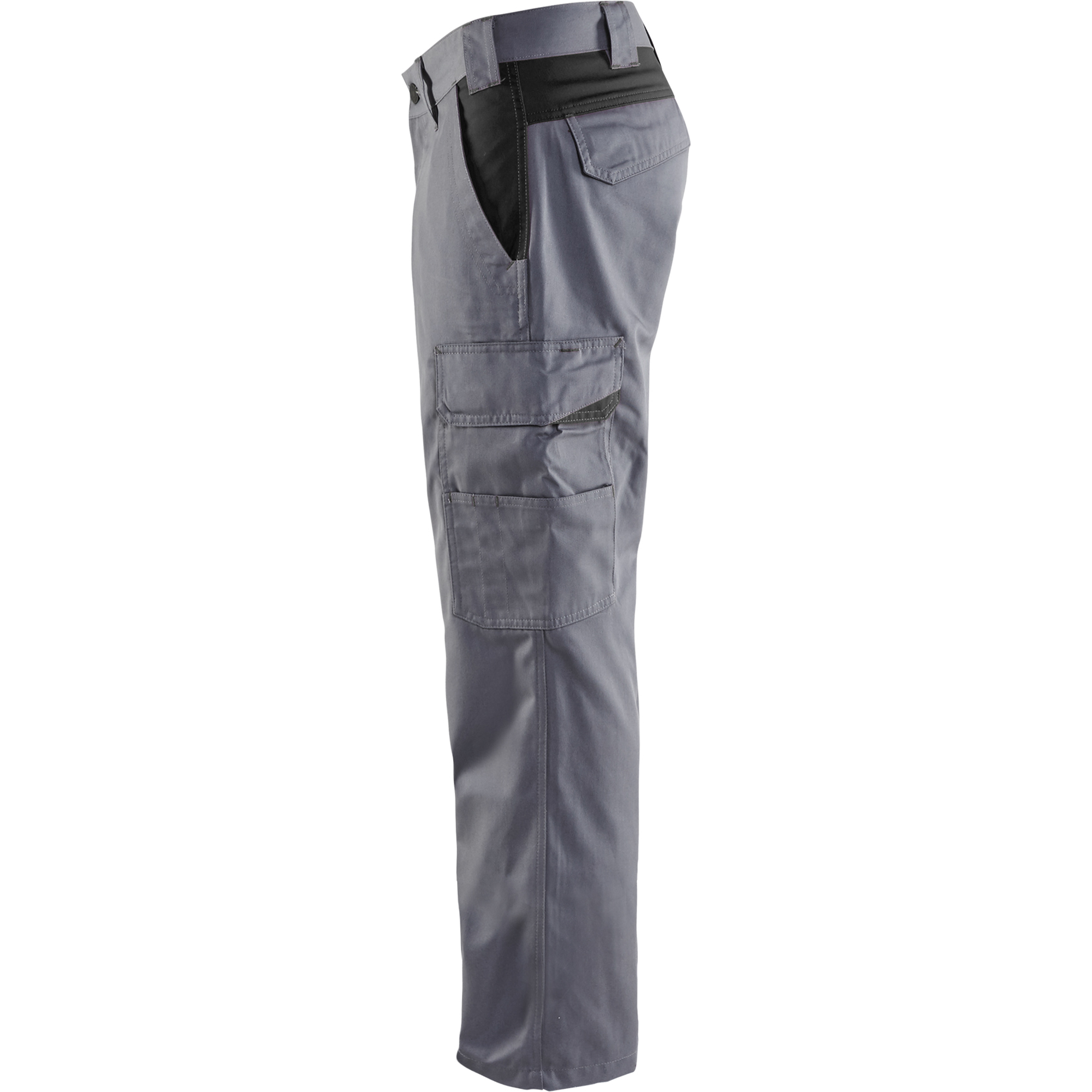 Blaklader Industry Work Trousers, Grey/Black (3)