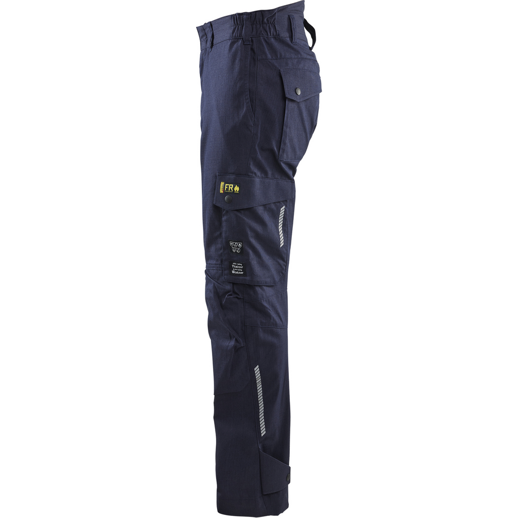 Blaklader Work Trousers, Navy (3)