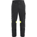 Blaklader Work Trousers, Black/Yellow