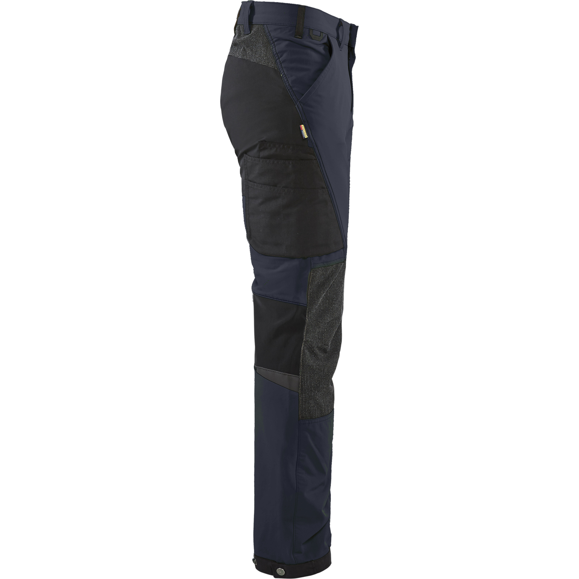 Blaklader 4-Way Stretch Service Work Trousers, Dark Navy/Black (2)