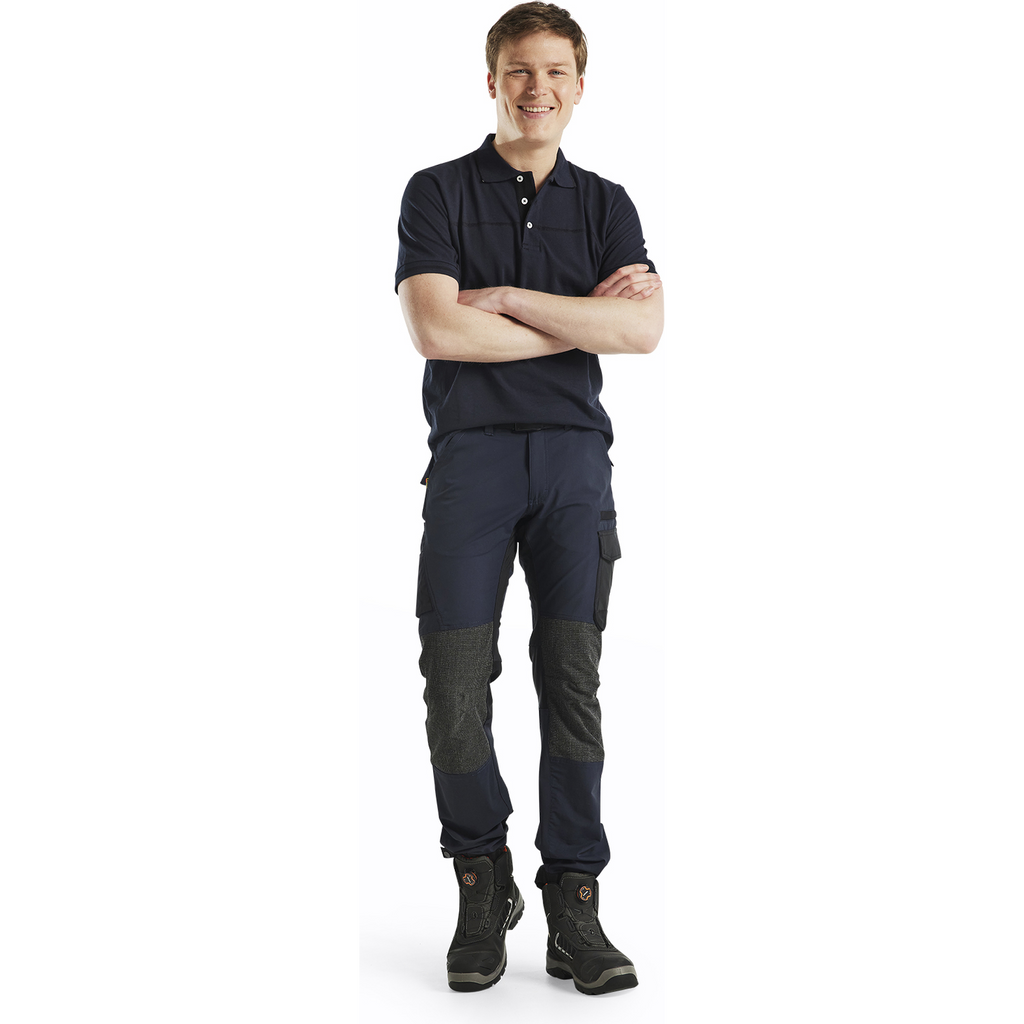 Blaklader 4-Way Stretch Service Work Trousers, Dark Navy/Black (5)
