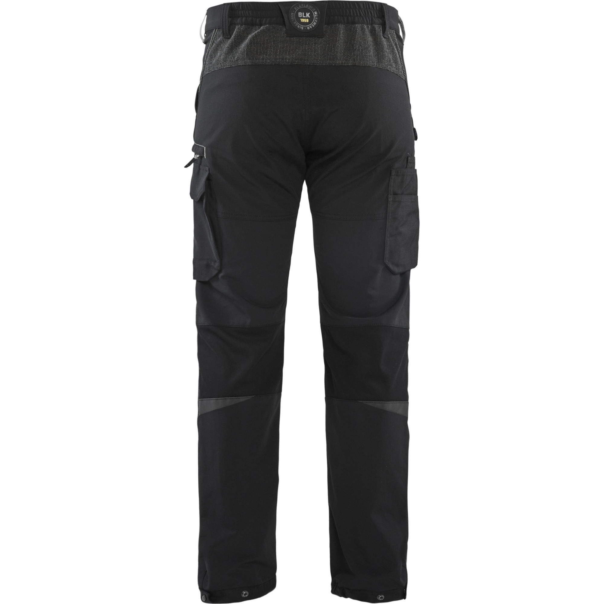 Blaklader 4-Way Service Stretch Work Trousers, Black/Dark Grey (4)