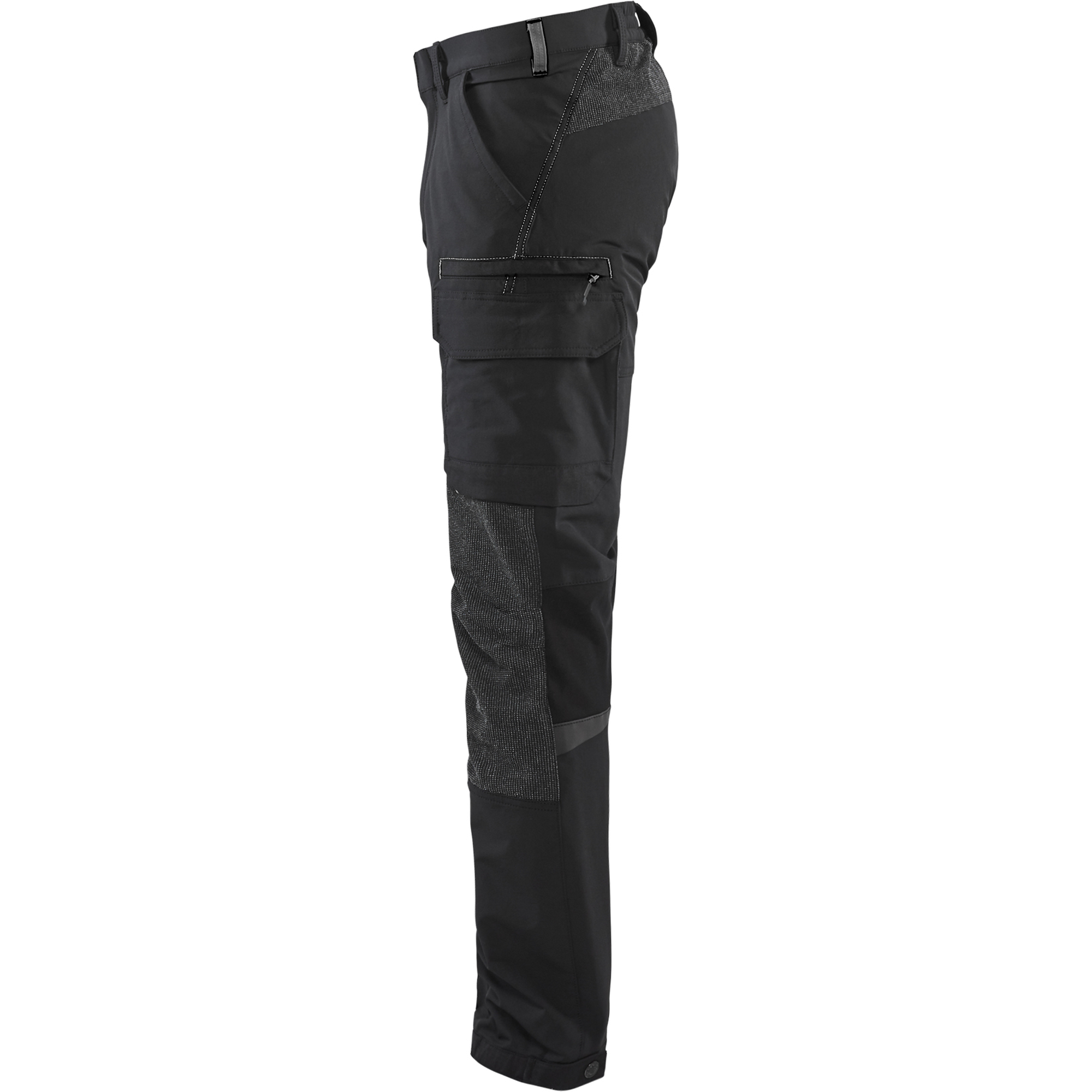 Blaklader 4-Way Service Stretch Work Trousers, Black/Dark Grey (3)