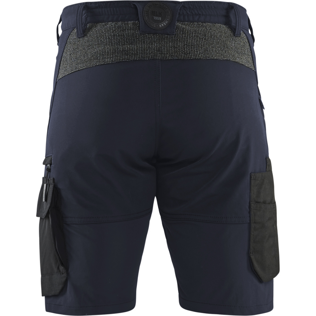 Blaklader 4-Way Service Stretch Shorts, Dark Navy/Black (4)