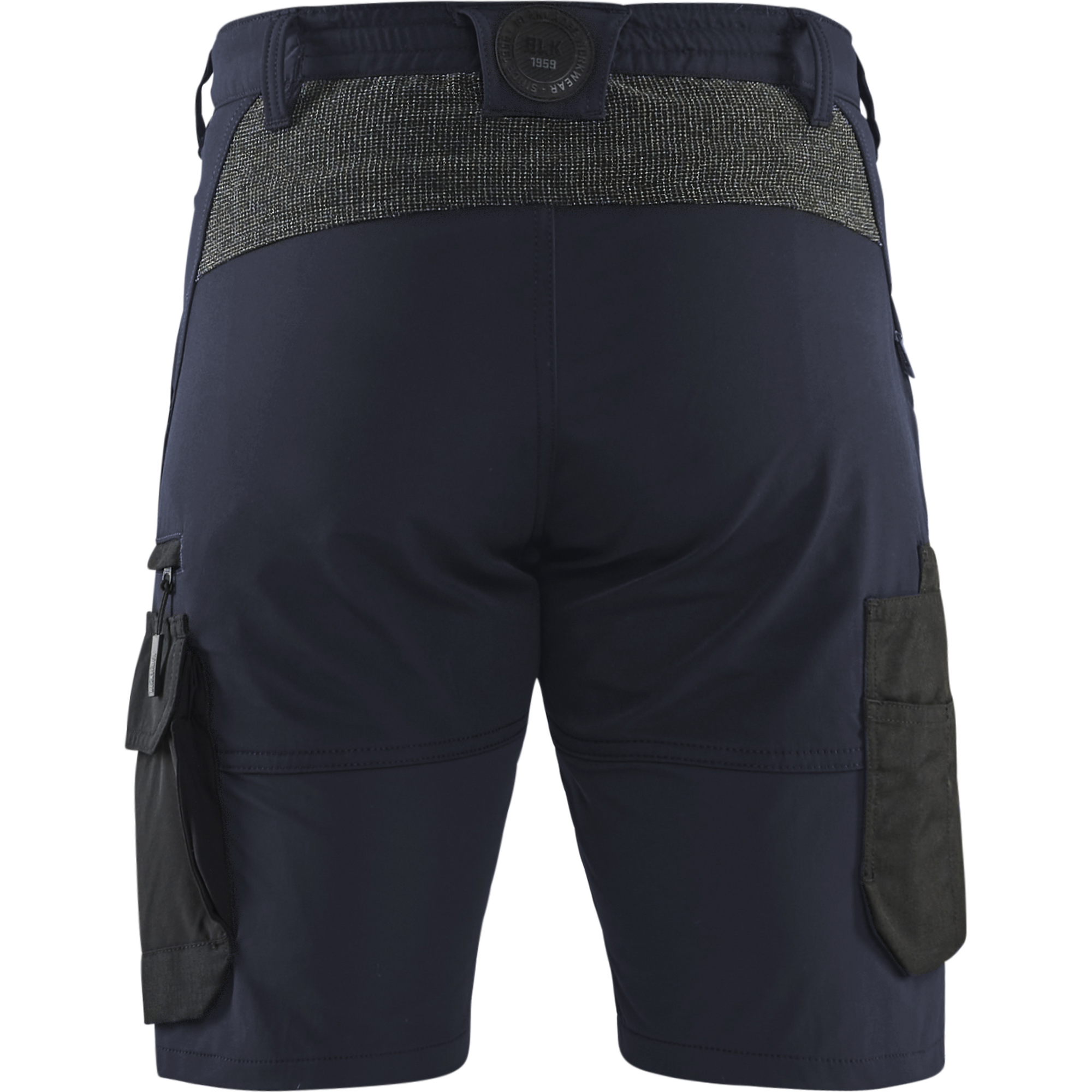 Blaklader 4-Way Service Stretch Shorts, Dark Navy/Black (4)