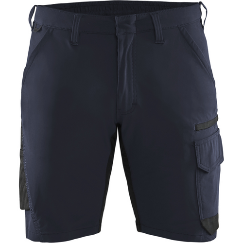 Blaklader 4-Way Service Stretch Shorts, Dark Navy/Black