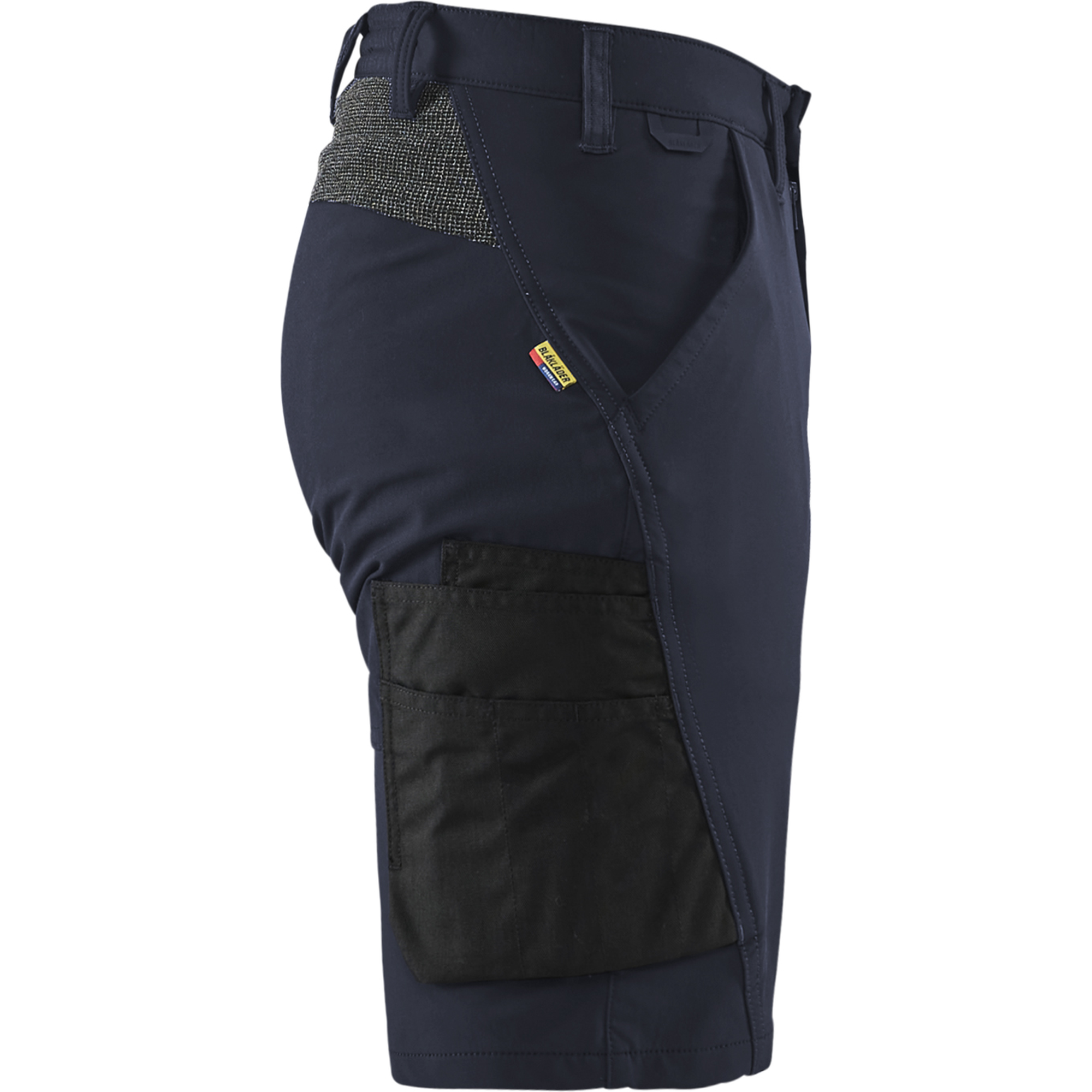 Blaklader 4-Way Service Stretch Shorts, Dark Navy/Black (2)