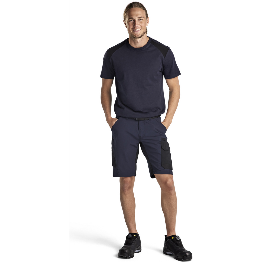 Blaklader 4-Way Service Stretch Shorts, Dark Navy/Black (5)