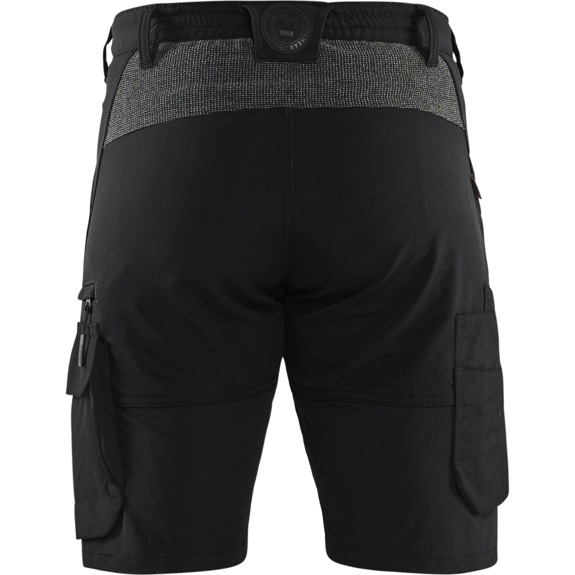 Blaklader 4-Way Stretch Service Shorts, Black/Dark Grey (4)