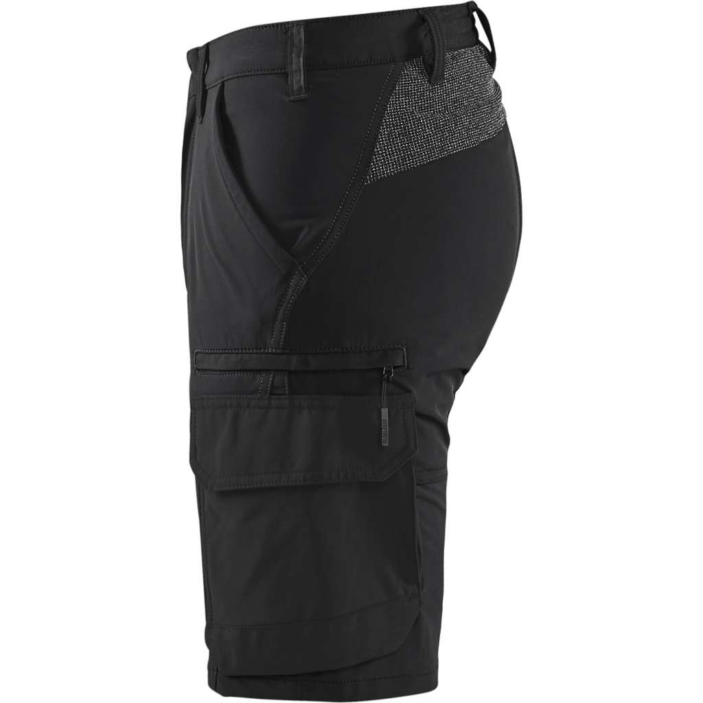 Blaklader 4-Way Stretch Service Shorts, Black/Dark Grey (3)