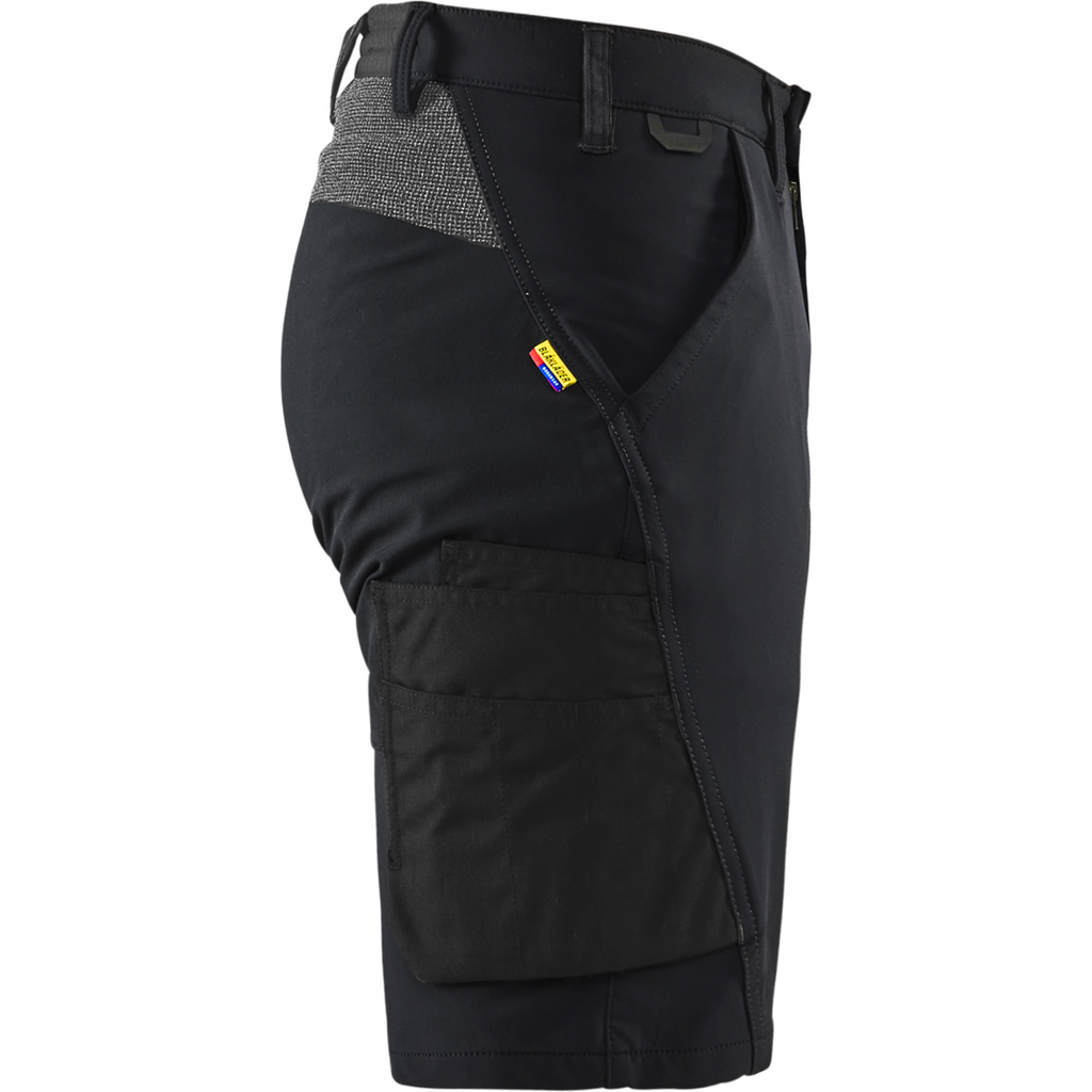 Blaklader 4-Way Stretch Service Shorts, Black/Dark Grey (2)