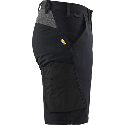 Blaklader 4-Way Stretch Service Shorts, Black/Dark Grey (2)