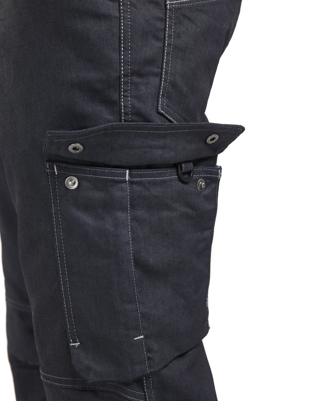 Blaklader Stretch Denim Work Trousers, Navy Blue (6)