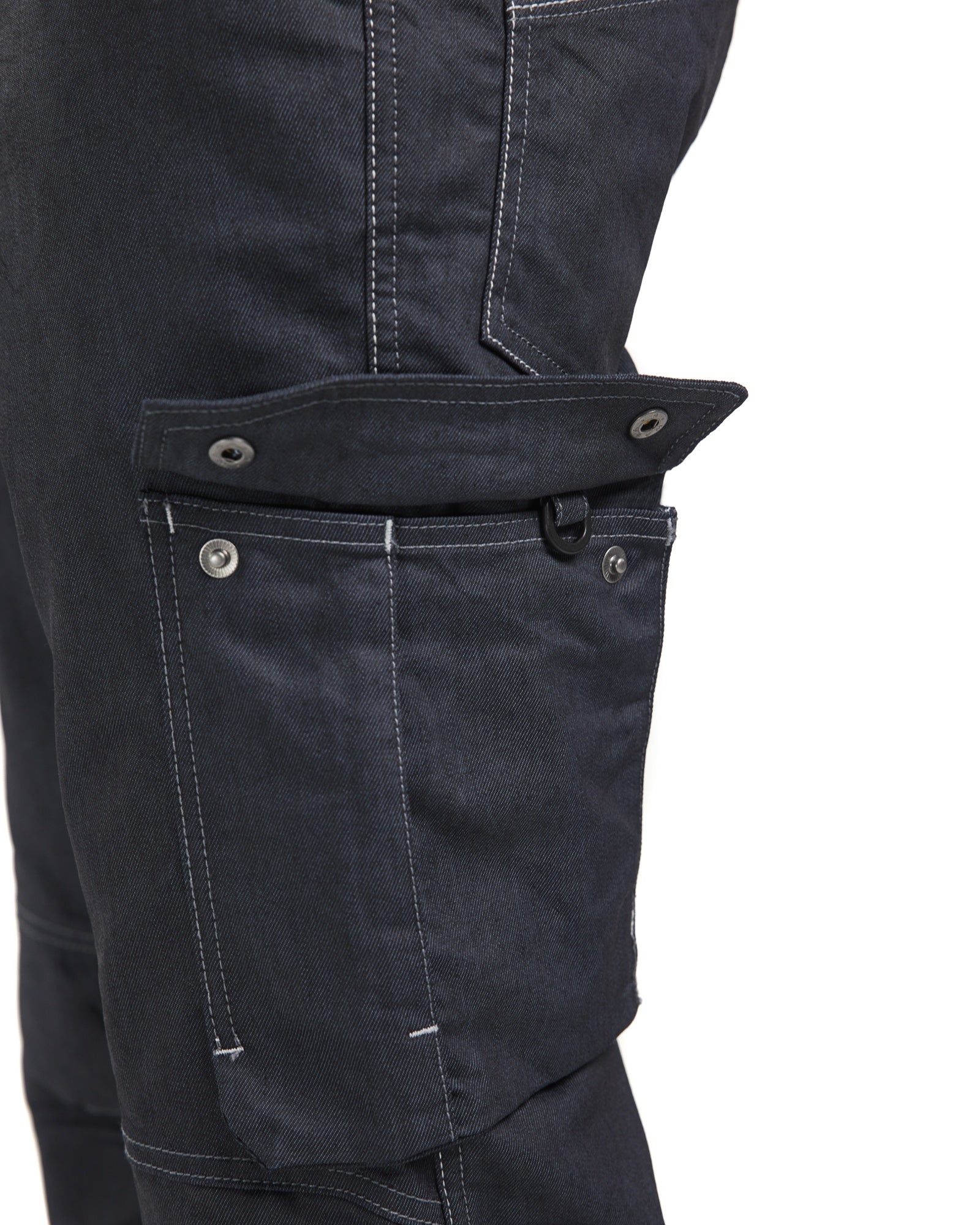 Blaklader Stretch Denim Work Trousers, Navy Blue (6)