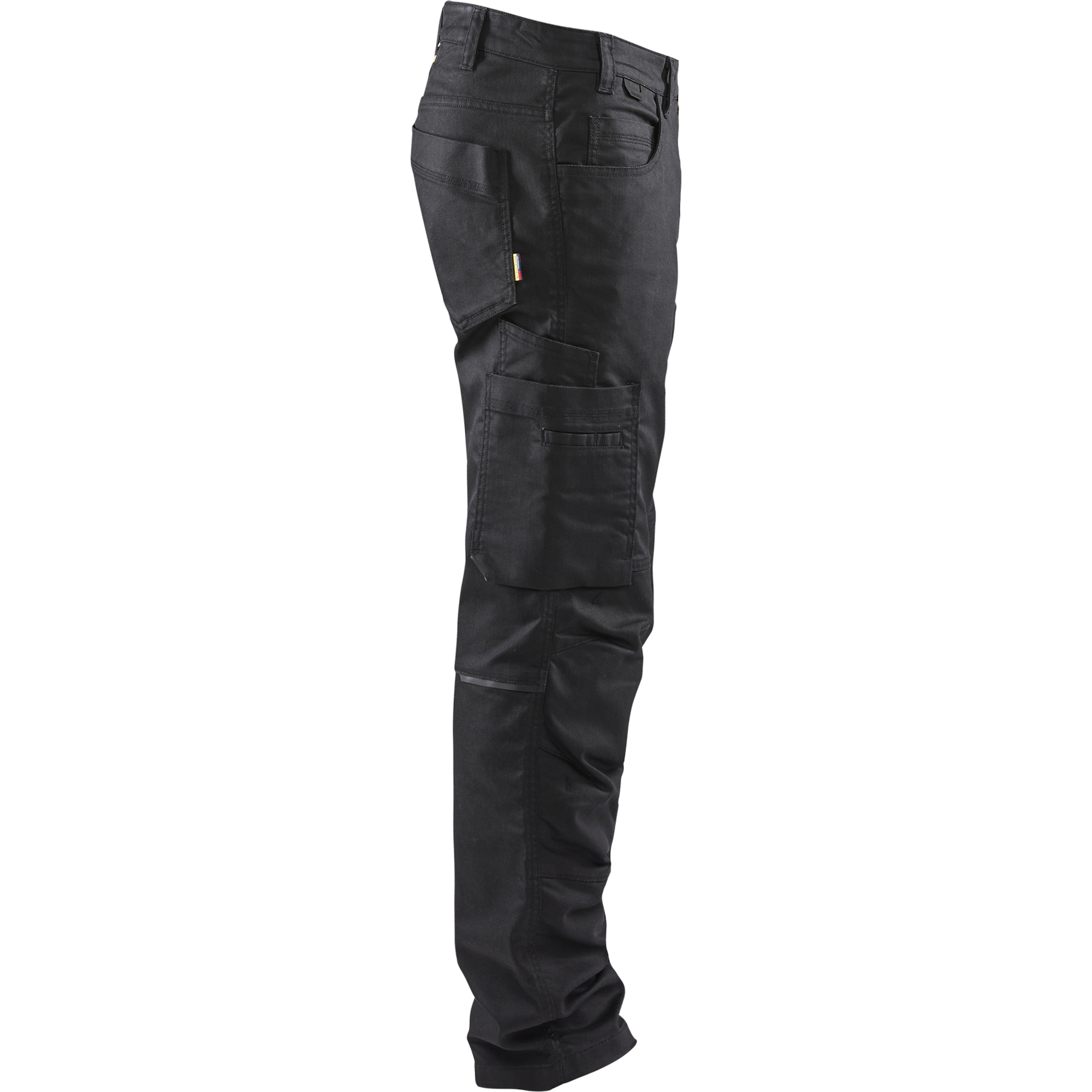 Blaklader Stretch Denim Work Trousers, Black/Black (2)